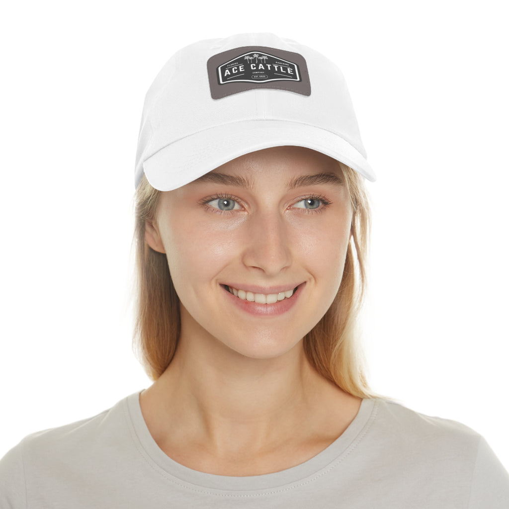 Florida Ranching Hat Leather Patch