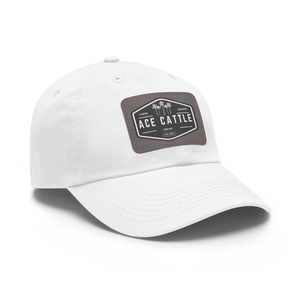 Florida Ranching Hat Leather Patch