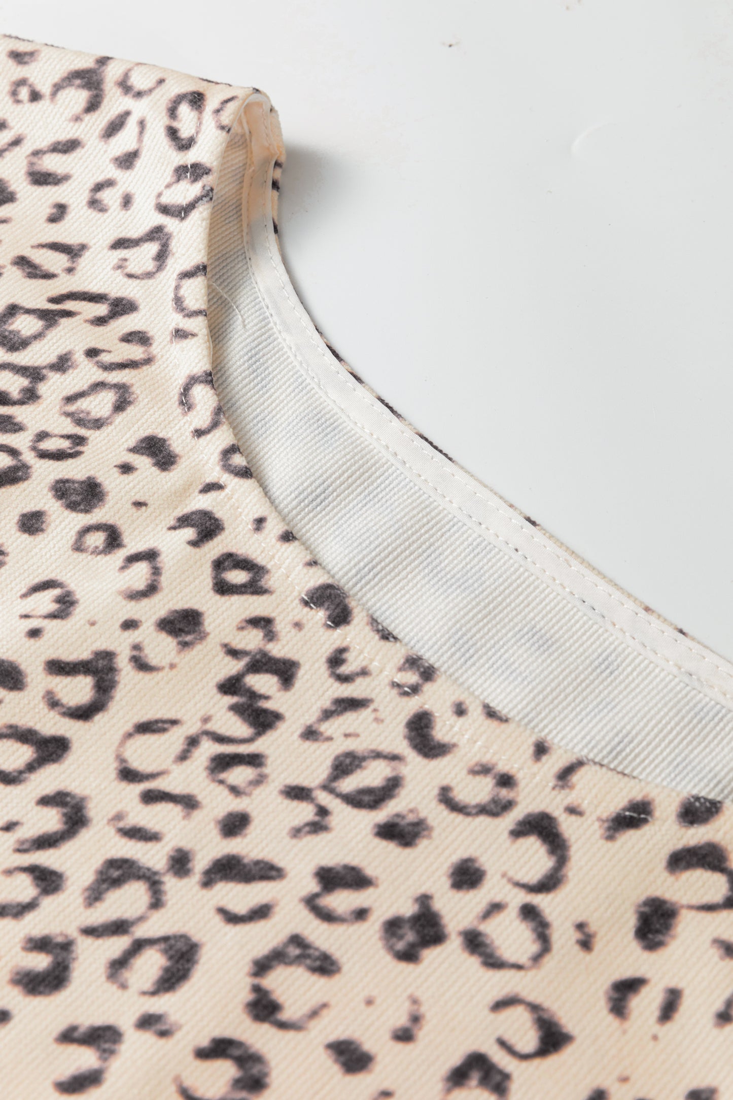 Leopard Print Slip Vest