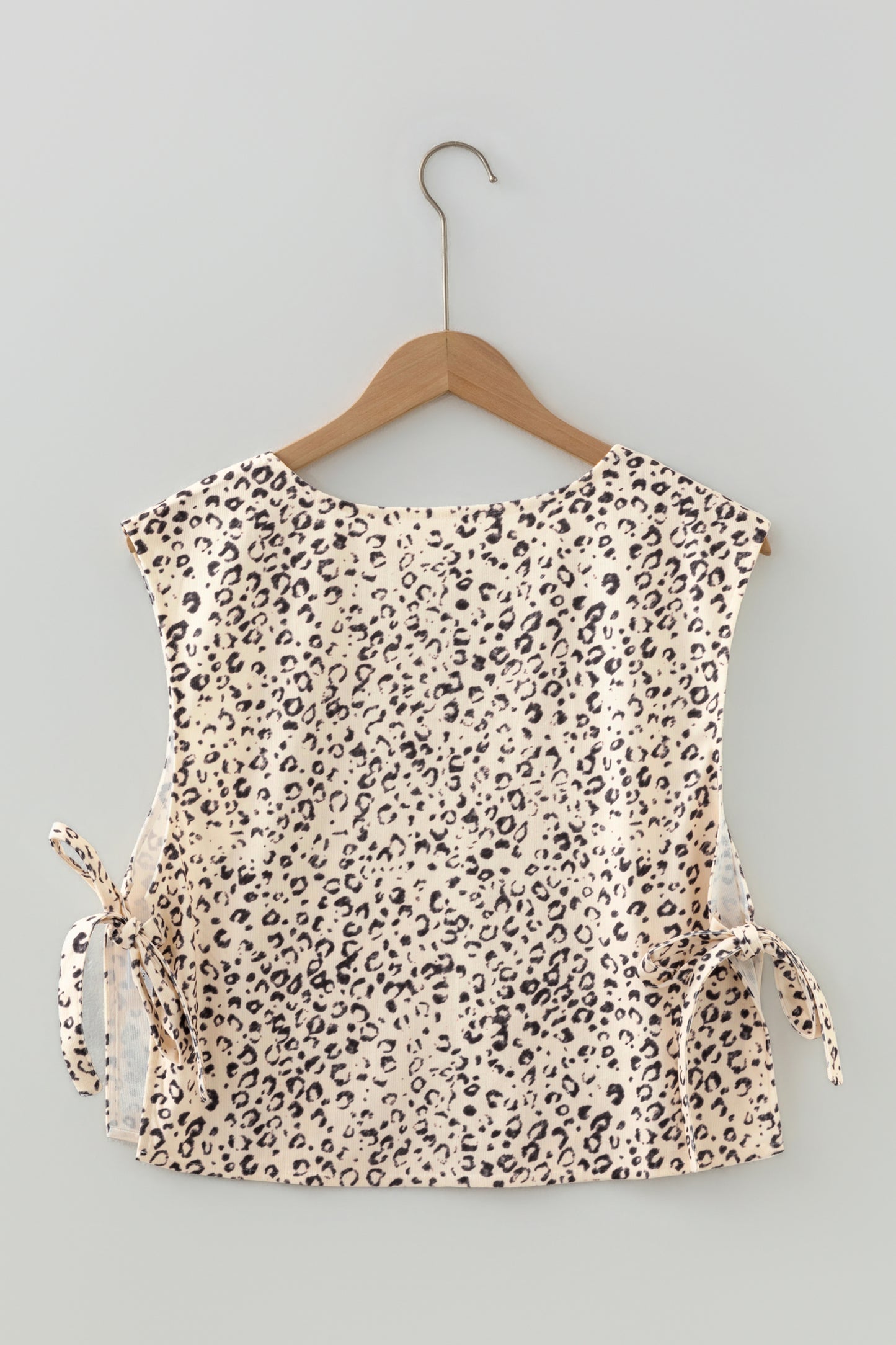 Leopard Print Slip Vest