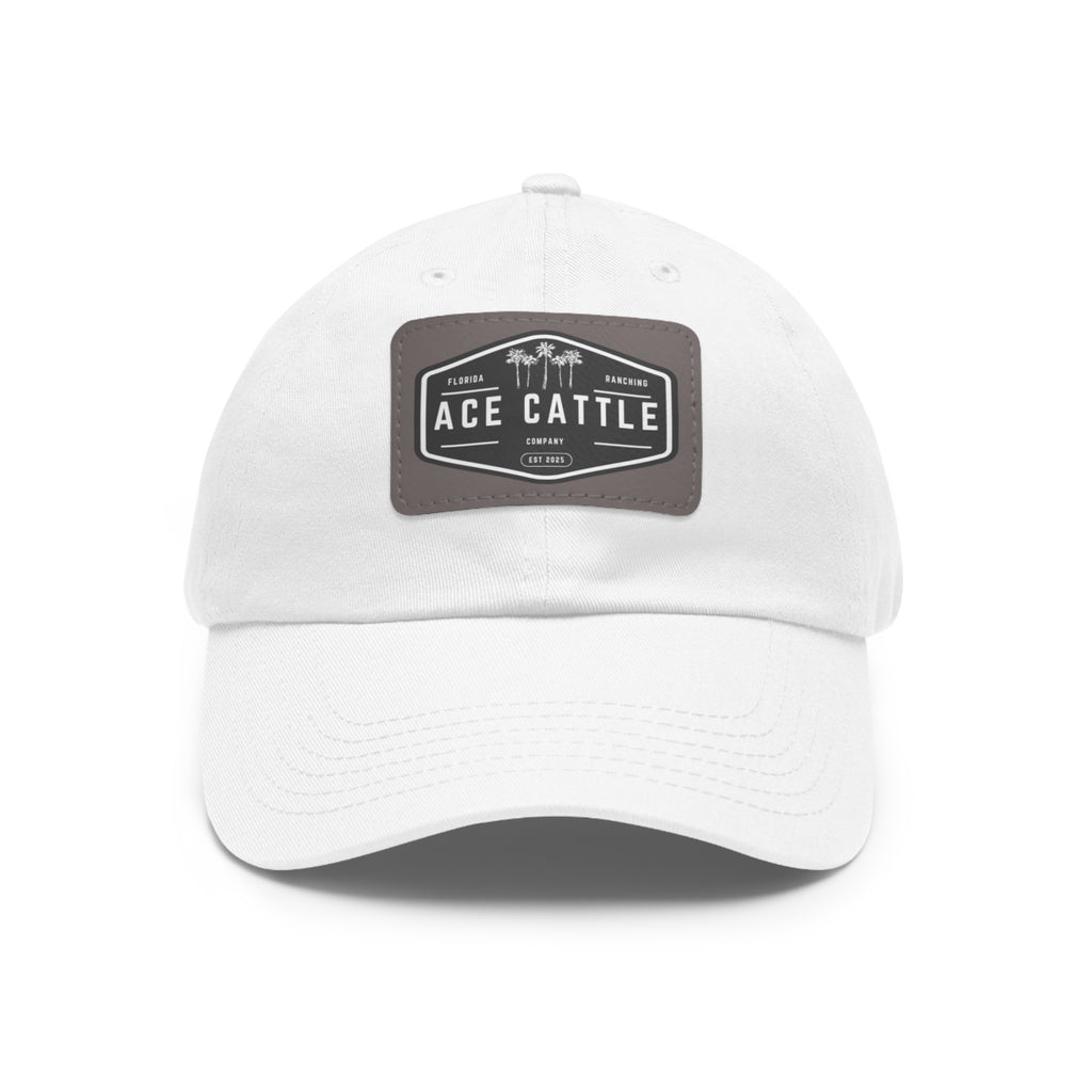 Florida Ranching Hat Leather Patch