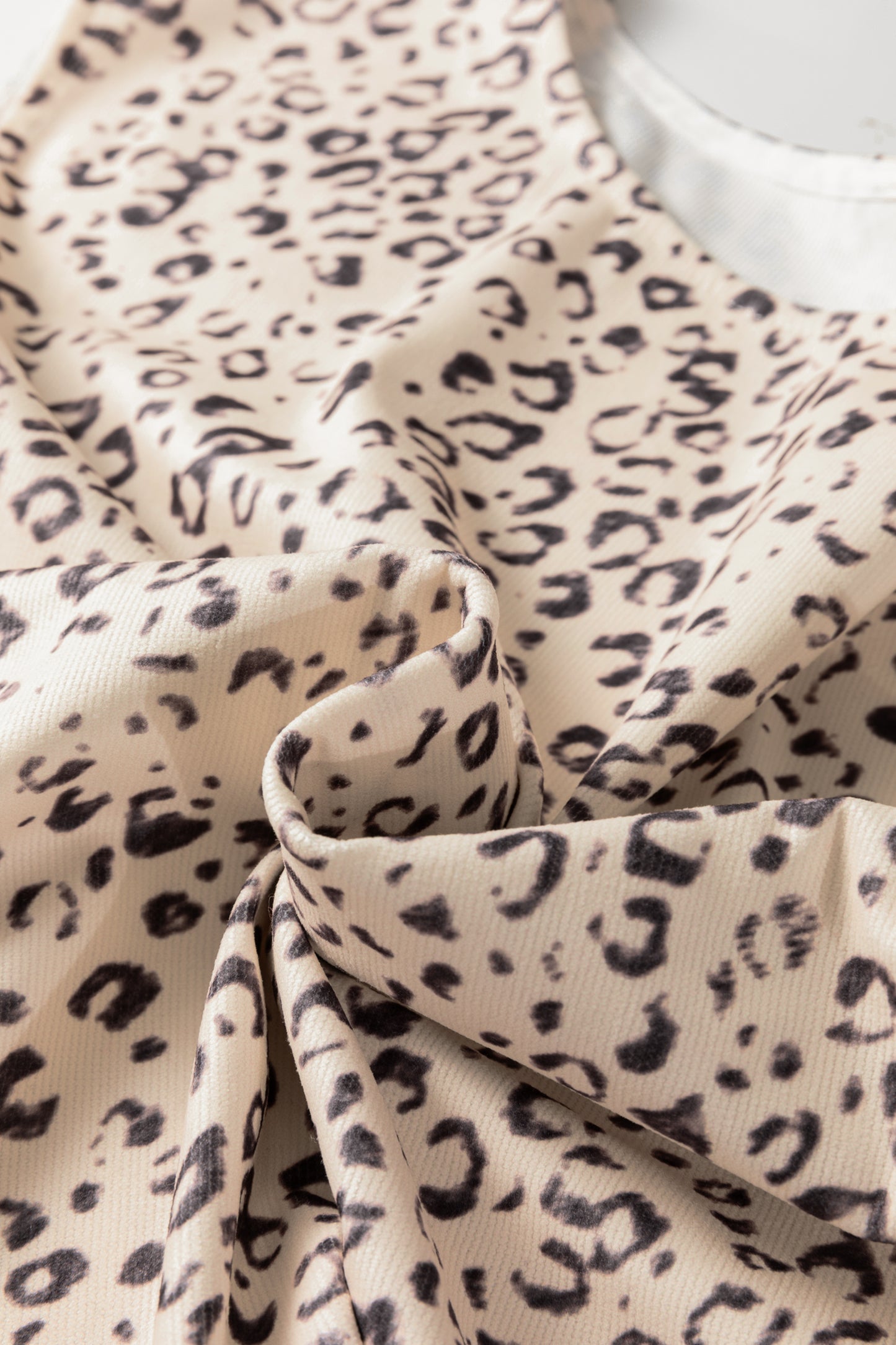 Leopard Print Slip Vest